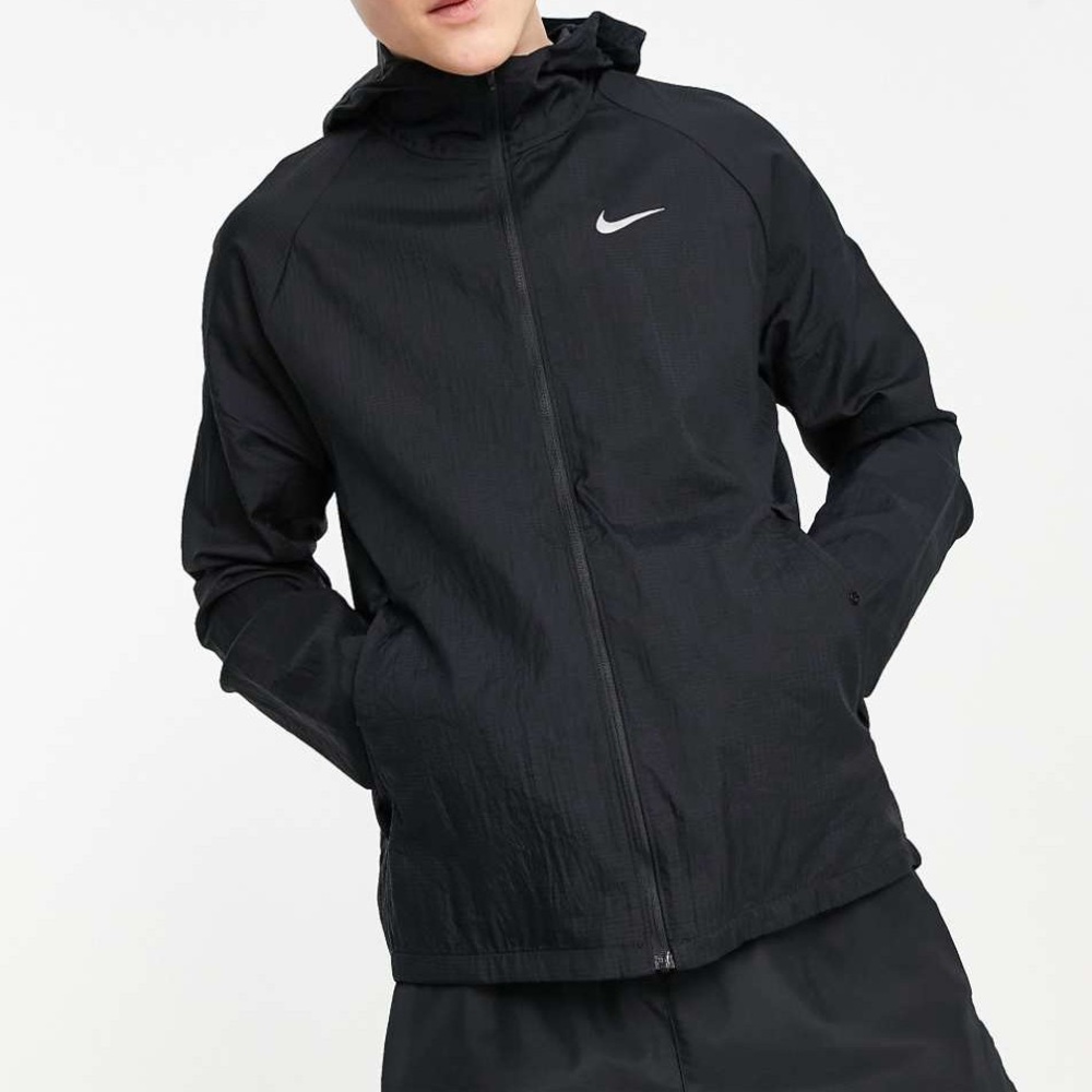 Black Nike windbreaker boys XL Never worn